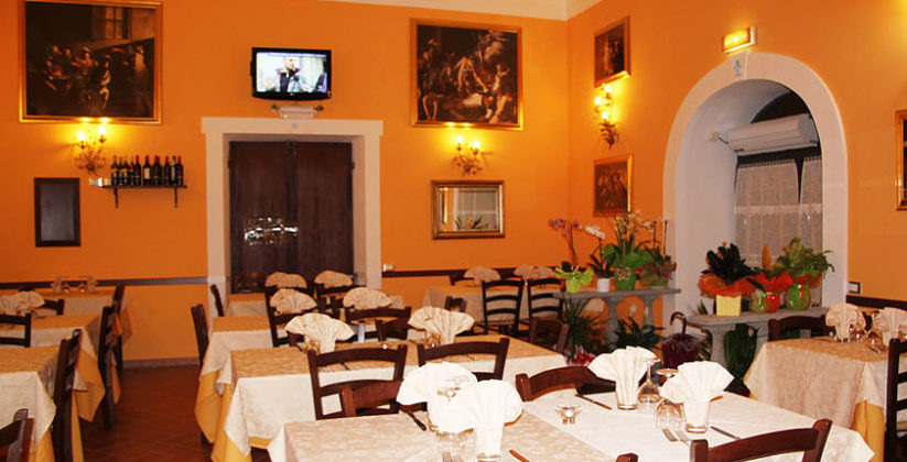 ristorante il caravaggio caprarola