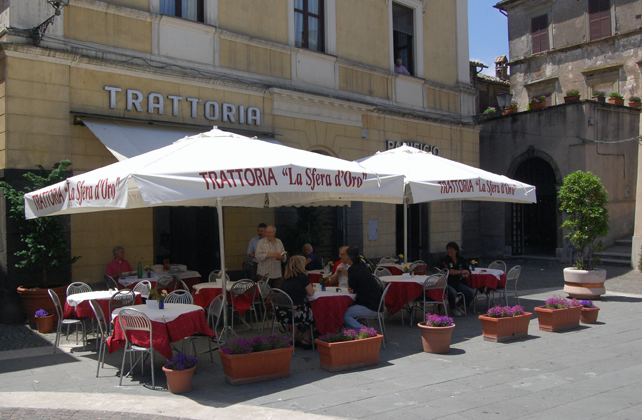 trattoria la sfera d'oro sutri